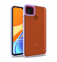 Microsonic Xiaomi Redmi 9C Kılıf Bright Planet Lila