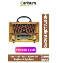 Kaliteli Yüksek Sesli Retro Nostalji Bluetooth Bağlantılı Usb Sd Kart Radyo Mp3 Player Müzik Kutusu
