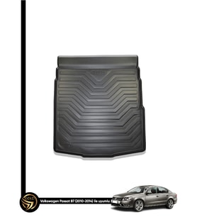 Gold Volkswagen Passat B7 Sedan 2011-2014  Araca Özel Bagaj Havuzu