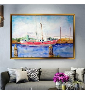 Altın Çerçeveli dekoratif tablo a1430 (Gold)