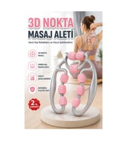 3D Noktalı Esnek Silikon Vücut Masaj Aleti