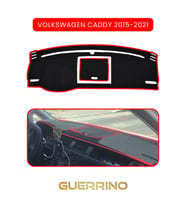 VOLKSWAGEN Caddy (2015-2021)TORPİDO KORUMA HALISI KIRMIZI KENAR