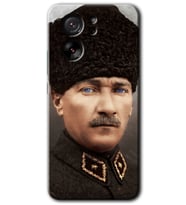 Xiaomi Mi 13T Pro Kılıf HD Desen Baskılı Arka Kapak - Başkomutan Atatürk