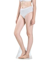 Jiber Kadın Bato Bikini Külot 652 - 12 Adet (Beyaz)