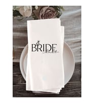 Bride baskılı Peçete 20 Adet