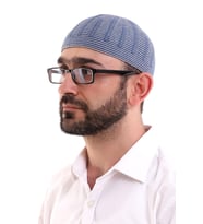 Kışlık Orlon Takke Çift Renk - Mavi (Karışık)