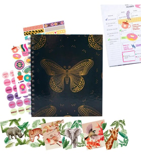JUNO SMART PLANNER GOLD/BUTTERFLY