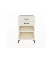 Hyperion Komodin Tek Raflı 2 Çekmeceli 60x44x96 Aytaşı-Aytaşı