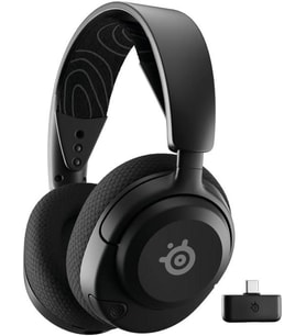 SteelSeries Arctis Nova 5 Siyah Kablosuz Mikrofonlu Kulak Üstü Oyuncu Kulaklığı