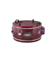 Uğur 36 LT Küçük Boy Davul Fırın Bordo (Ebru Kırmızı)