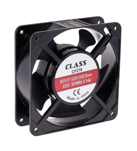 Ayt Class CF278 120x120x38 220 Volt Aksiyel Fan Bilgisayar Kasa Soğutucu Fan 12x12x3.8 Cm