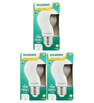 (3 Adet) Sylvania 9W (75W) 2700K (Sarı Işık) Dim Edilebilir E27 Duylu (Kalın Duy) Soft Led Ampul