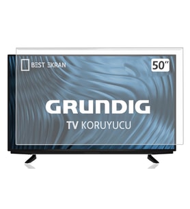 GRUNDIG 50GEU7830B TV EKRAN KORUYUCU - Grundig 50" inç 126 Ekran Koruyucu  50 GEU 7830 B