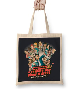 Dunder Mifflin Vs The World The Office Bez Çanta Uzun Saplı