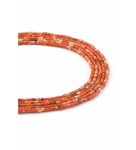 Varisit Doğal Taş Parlak Silindir Kesim 2x4mm Dizi [AA]