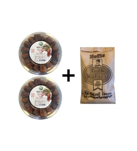 Sukkari Taze-Yaş Hurma 2'li (500grx2)(1kg)+Taze Çekilmiş Türk Kahvesi(100gr)