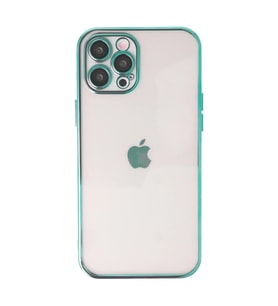 İphone 12 Pro Kılıf Razer Lensli Silikon - Yeşil
