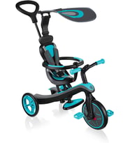 Globber Explorer 3 Tekerlekli Çocuk Bisikleti 4 In 1 (Mavi)