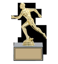 ODAK KUPA - Figürlü Kupalar - Atletizm Erkek Figürlü Kupalar FG-001 C - 18 cm