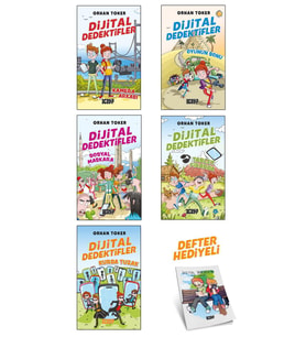 Dijital Dedektifler 5.Kitap Defter Hediyeli/Orhan Toker/Acayip 