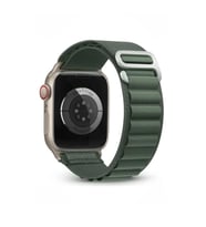 Kordon 42-44-45-49 mm Uyumlu Metal Tokalı Metal Soketli Bez Akıllı Saat Kordonu