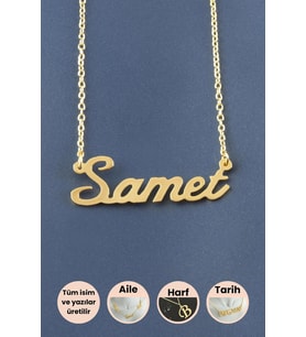 Samet İsimli Kolye