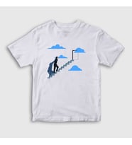 Presmono Unisex Çocuk Beyaz Jim Carrey Film Truman Show T-Shirt 480589tt