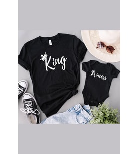 King Princess Baba Kız (TEK ÜRÜN FİYATIDIR KOMBİN YAPMAK İÇİN EN AZ 2 ADET SEPETE EKLEYİNİZ)
