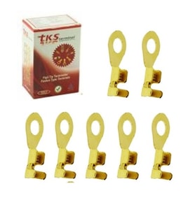 Yuvarlak Fiş 6 Mm(Sarı Kablo Başlığı)