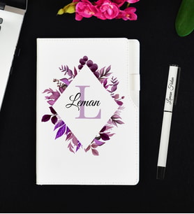 Sevgiliye Hediye Kişiye Özel Defter ve Roller Kalem Hediye Seti