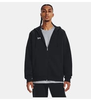Under Armour UA Rival Fleece FZ Hoodie Siyah Erkek Ceket 1379767-001