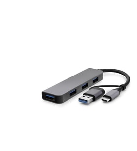 Usb Type-c 3.0 Hub 4 Port 5 Gbps Gri HDX7825