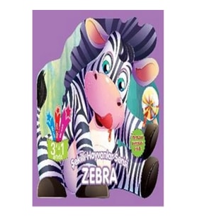Şekilli Hayvanlar Serisi - Zebra