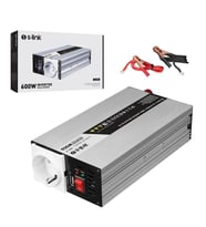S-Link SL-600W Dc12v-Ac230v 600w İnverter
