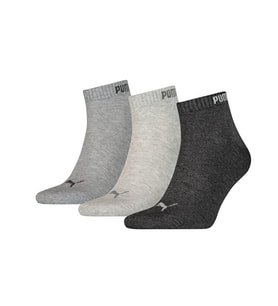 Puma Quarter-V 3P Çorap (3 Çift) 88749809 Renkli (Çok Renkli)