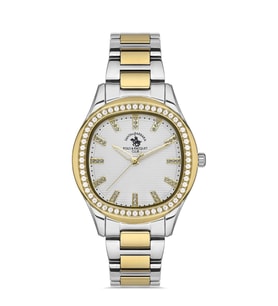 SANTA BARBARA POLO SB.1.10477.4  -WR 3ATM-ÇELİK-ZARİF MODEL-BAYAN KOL SAATİ