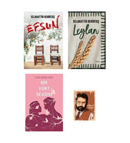 Efsun Leylan Selahattin Demirtaş - Bir Kürt Sevdim Roman Seti (Renksiz)