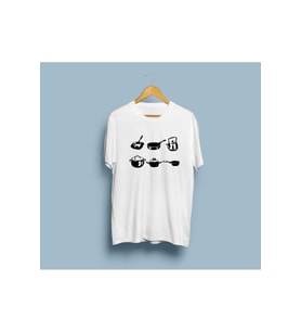 Oversize Mutfak / Yemek pişirme / Aşçı tasarım unisex T-shirt