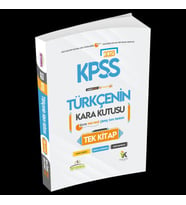 KPSS Türkçenin Kara Kutusu TEK KİTAP Konu Özetli D.Çözümlü ÖSYM ARŞİV Çıkmış Sor