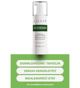 Çay Ağacı Aktifli Yüz Temizleme Köpüğü 150ml