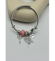 Çelik Silver Pandora Bileklik - 25-blk289