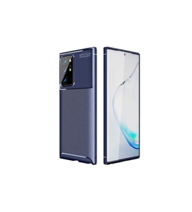 Samsung Galaxy Note 20 Ultra Uyumlu Kılıf Zore Negro Silikon Kapak (Lacivert)