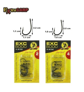 SAZAN İĞNESİ EXTRACARP Hooks Exc 5000 2 NO 10’LU PAKET