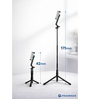 Uzatılabilir 175 cm Bluetooth Tripodlu Selfie Çubuğu, Kablosuz, Kolay Kullanım