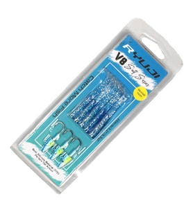 Ryuji V8 8cm 5.5gr Silikon Yem Blue Glitter