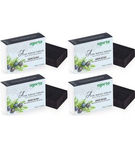 Agarta El Yapımı Doğal Sabun 150GR Ardıç Katranı (4 Lü Set)