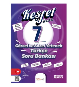 Günay Yayınları 7. Sınıf Görsel Ve Sözel Yetenek Keşfet Serisi Soru Bankası
