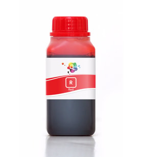 QC Canon Pixma Pro 9000 Mark II Yazıcı Uyumlu Kartuş Mürekkebi   Pro Serisi 250ml R Dye Kırmızı