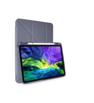 iPad Pro 11 (2024) Kılıf Kalemlikli Mars Tablet Kılıfı - Lavender