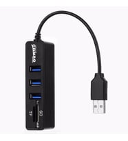 TriLine Combo 3 Port USB2.0  Hub Tf Sd Kart Okuyucu